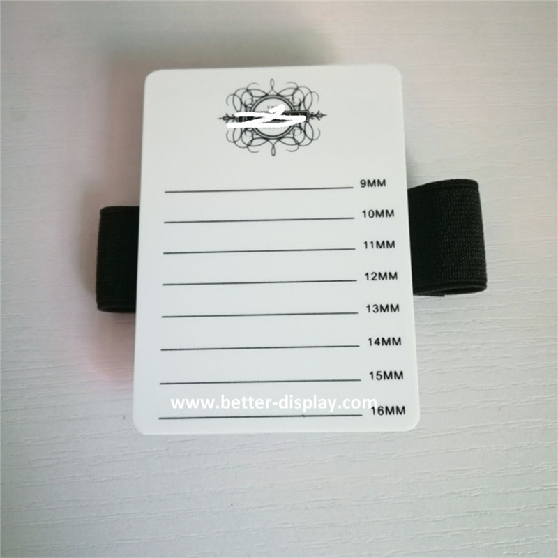Custom Acrylic White Eyelash Tray