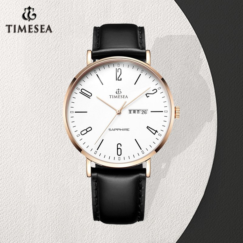 Stainless Steel Waterproof Wristband Fashion Quartz Men Watch 72730