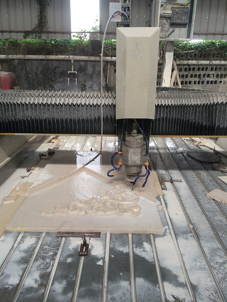 3D CNC Granite Marble Stone Cutting Machine