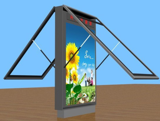 Aluminum Advertising LED Pylon Sign LED Light Box Display