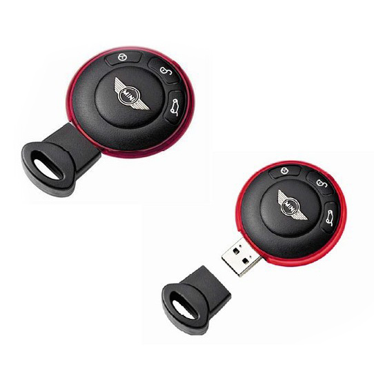 Plastic Car Key USB Flash Memory Stick