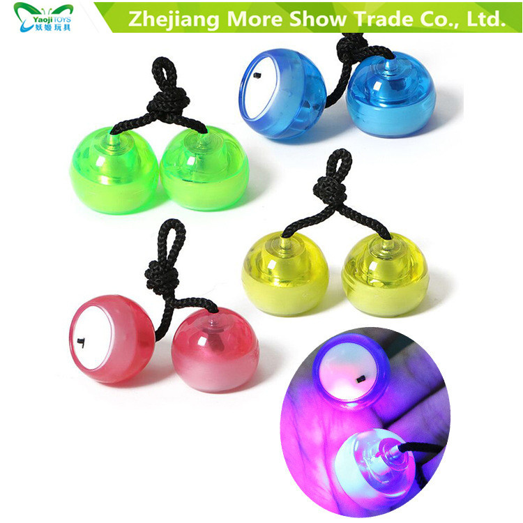 Hot LED Hand Fidget Yoyo Luminous Begleri Flashing Finger Toys