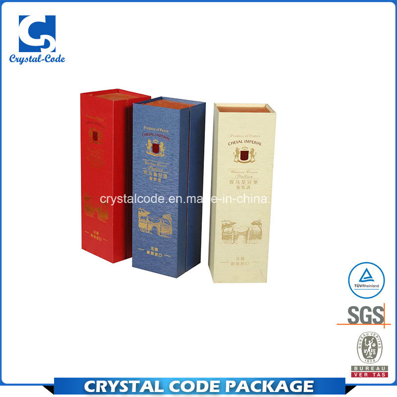 Factory Custom Corrugated Cardboard Wine Paper Box