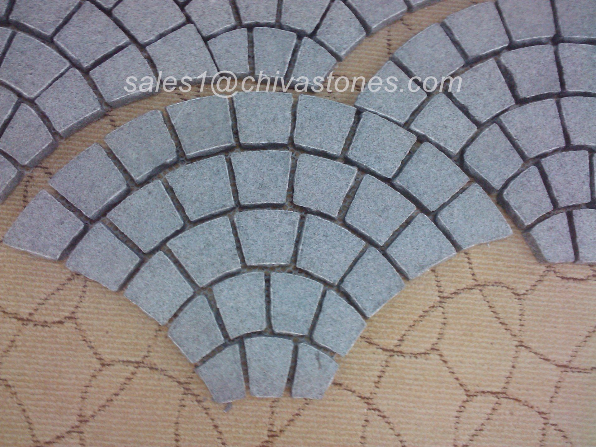 China Dark Grey/Imparal Grey/Padang Dark Grey/G654 Granite Garden/Cobble/ Cube/Kerb/Fan Shape/Paving Stones for Landscaping/Parking/Driveway/Walkway