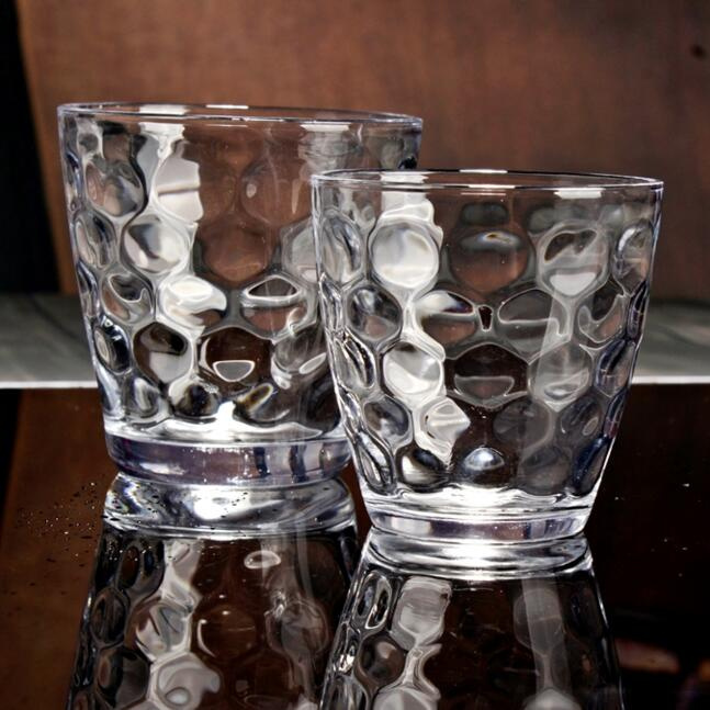300ml Beer Glass Juice Mug Whiskey Bubble Tempered Glass