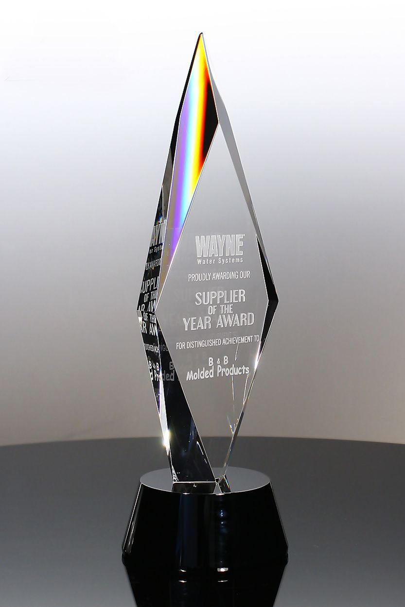 Torch Crystal Retirement Award