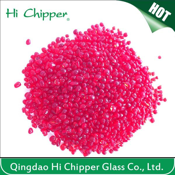 Red Colorerd Lampwork Glass Seed Beads