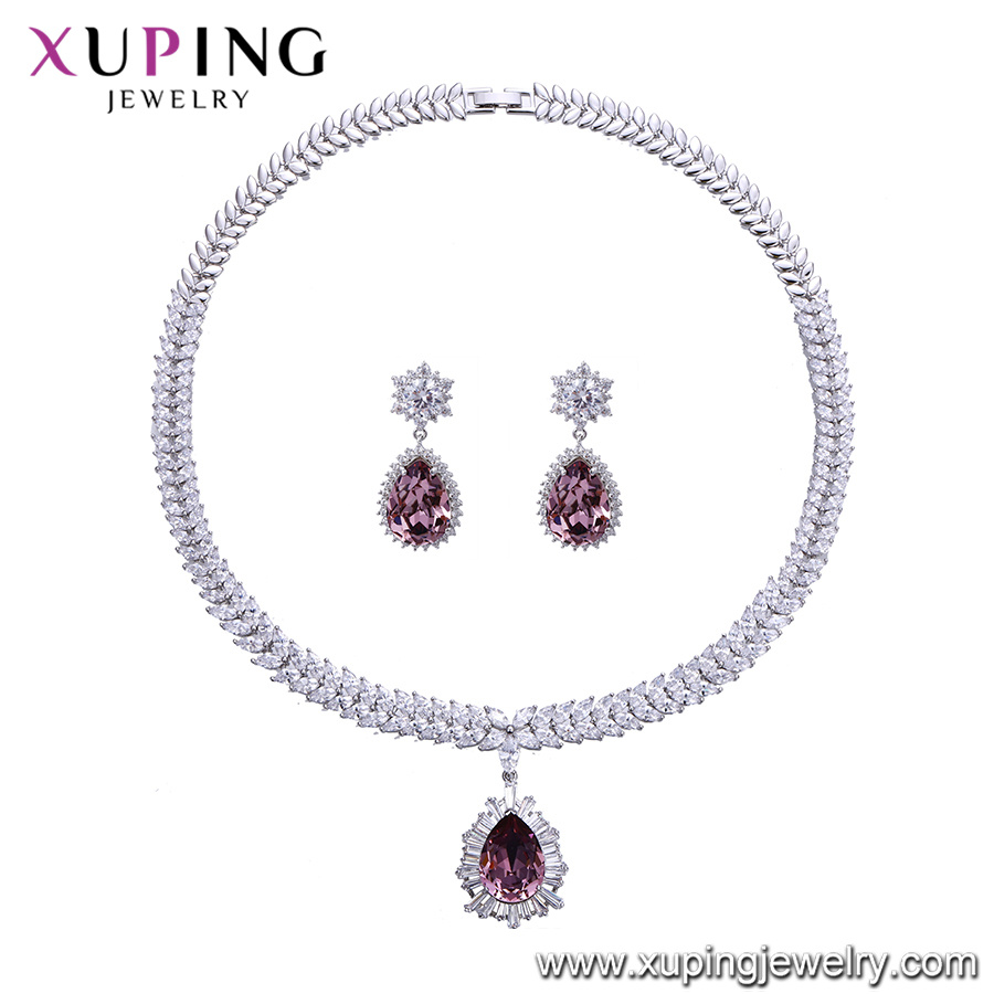 Set-61 Xuping Chinese Wholesale Charming Fashion Luxury Set for Women