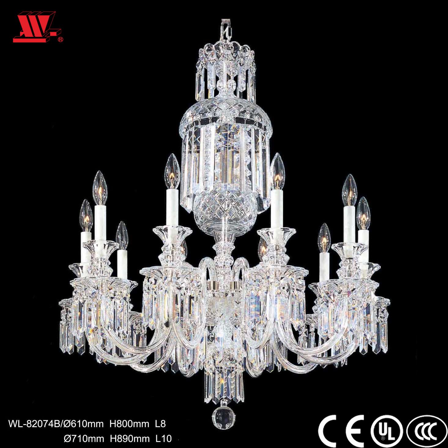 Traditional Crystal Chandelier Wl-82074b