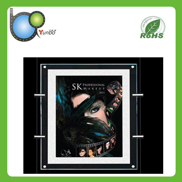 Magic LED Acrylic Crystal Light Box Display