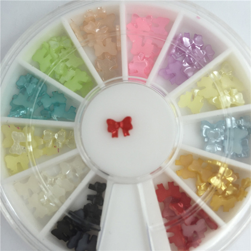 3D Row Mix Color Nail Art Decoration for Nail