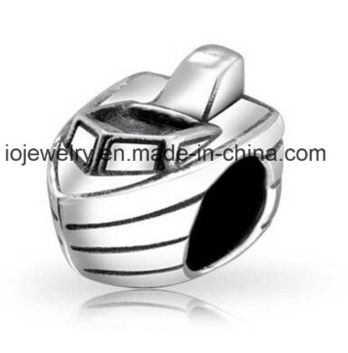 Stainless Steel Nautical Jewelry Speedboat Bead