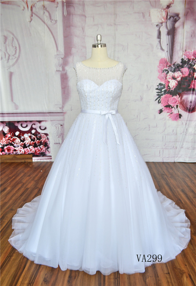 Shining Sweetheart Wedding Dress Ball Gown