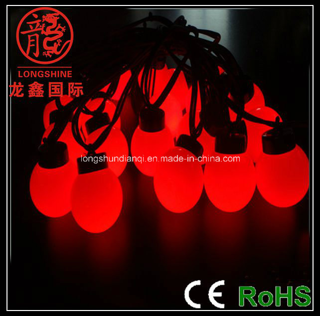 LED Red Round Ball String Light