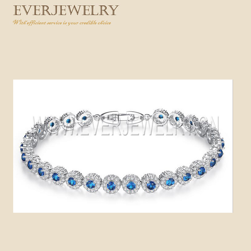 2017 New Design Charm Crystal Stainless Steel Magnetic Bracelet