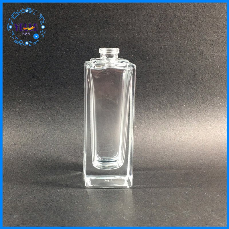 Hot Sale Factory Price Clear 100ml Rectangle Perfume Bottle