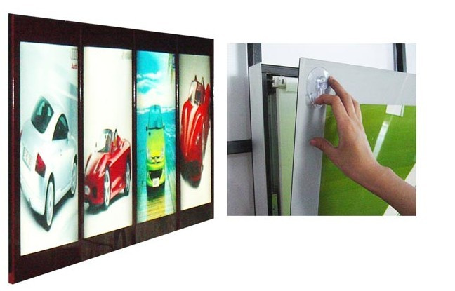 LED Magnetic Light Box with 4images LED Acrylic Light Box LED Sign