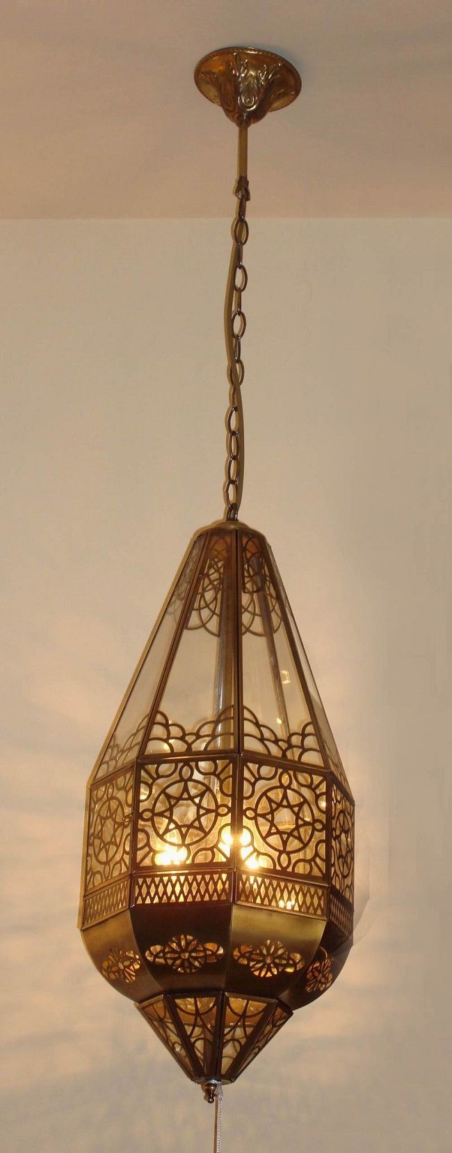 Bronze Pendant Lamp with Glass Decorative 19021 Pendant Lighting