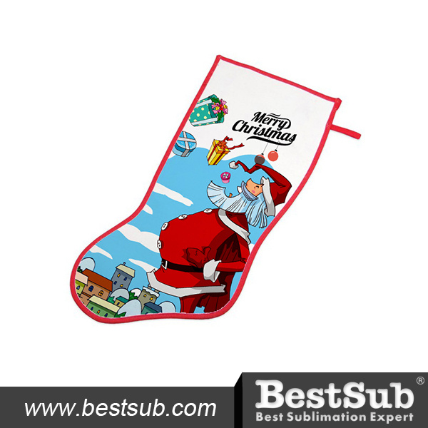 Bestsub Sublimation Printed Christmas Stocking (SDW01)