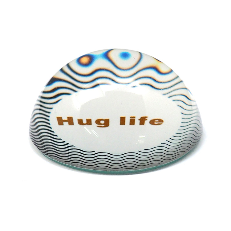 Crystal Souvenir Clear Glass Paperweight for Promotion Gift Hx-8339