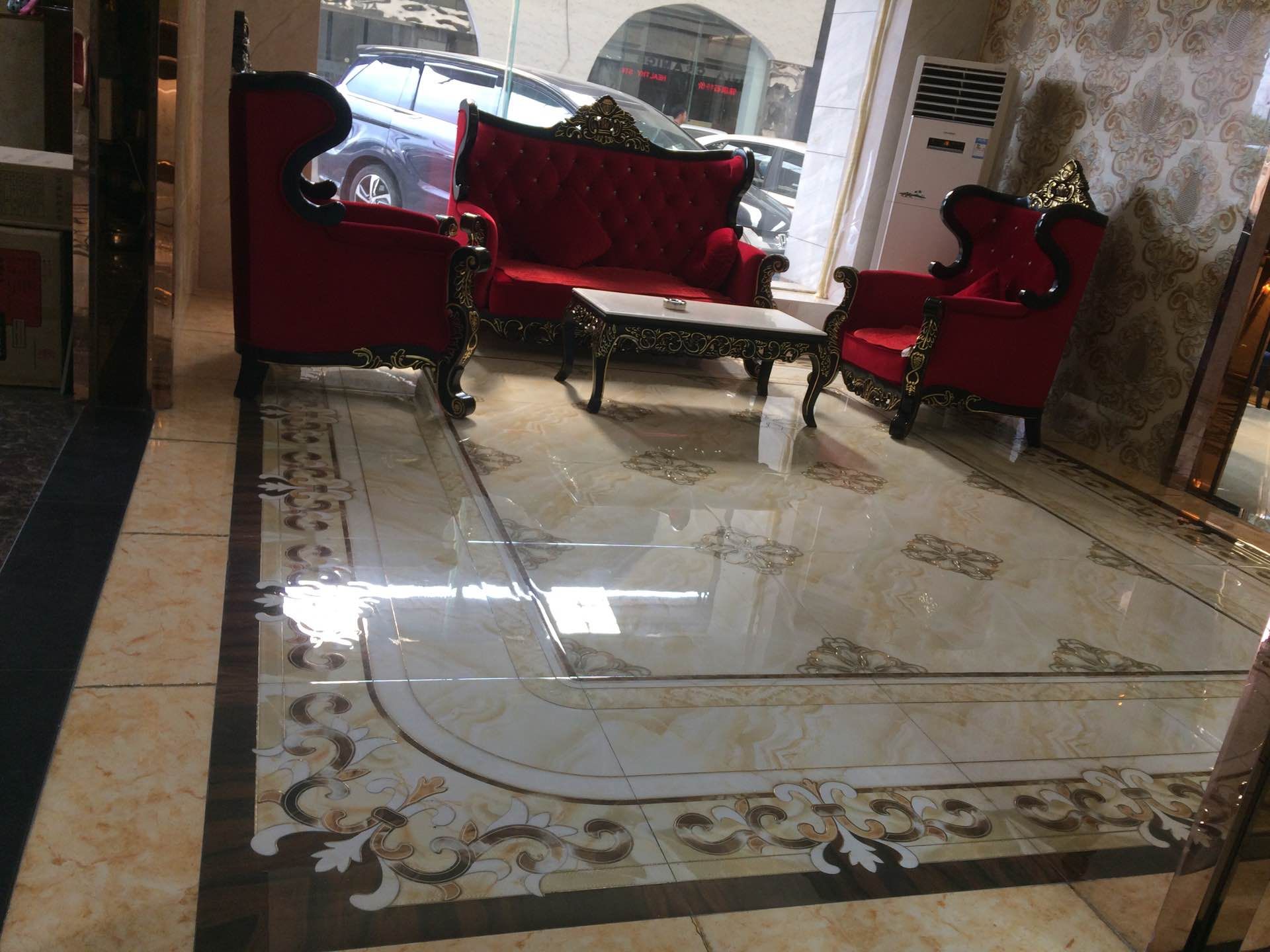 Foshan Tile Football Field Carpet in Stock (BDJ60500-1)