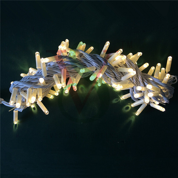 Copper Wire 110V/220V LED String Light with Bullet Cap