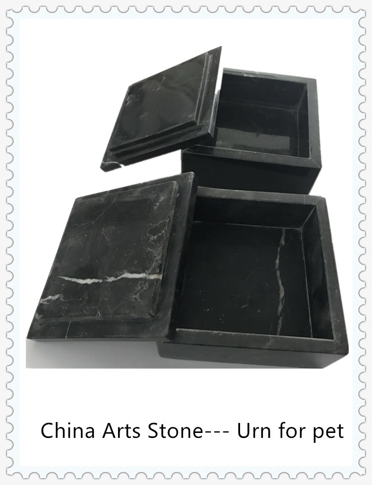 Simple Marble Pet Urn Box