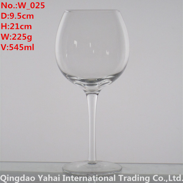 545ml Clear Colored Brandy Wine Glass
