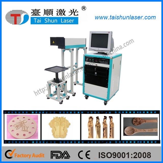 CO2 Laser Images Marking Machine for Bamboo Crafts
