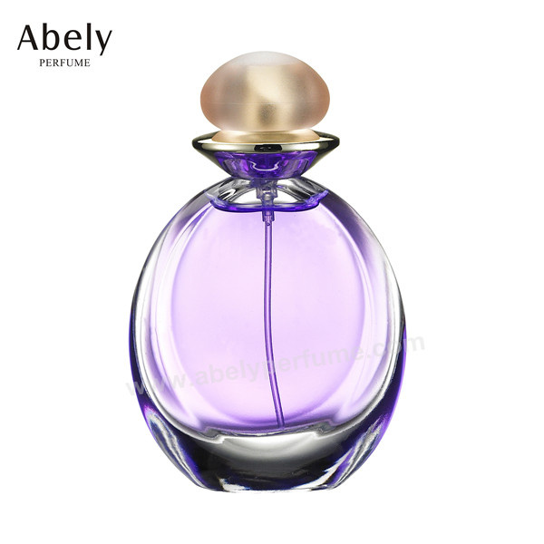 Crystal Polished Perfume Bottle with Mist Sprayer