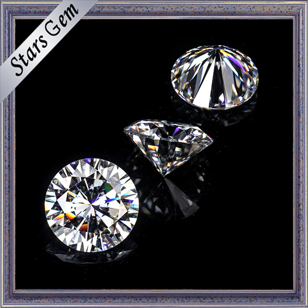 16mm Round Brilliant Cut Ef Vs Clarity Loose Moissanite Stone