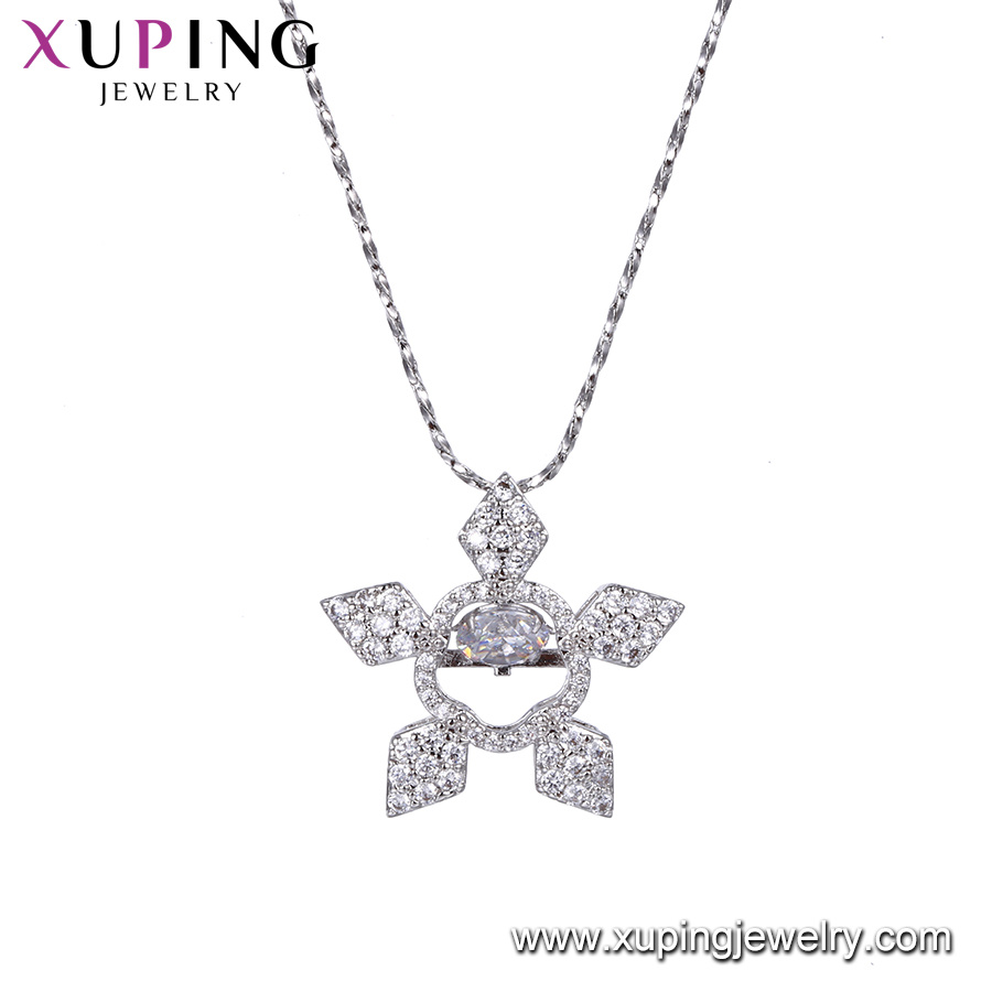 44702 Fashion Tear Eye Design Crystals From Swarovski Jewelry Necklace Pendant