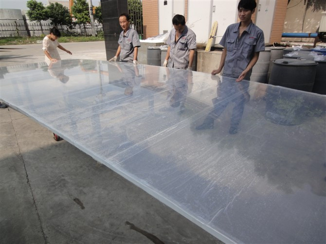 50mm Thick Cast Acrylic Sheet for Display