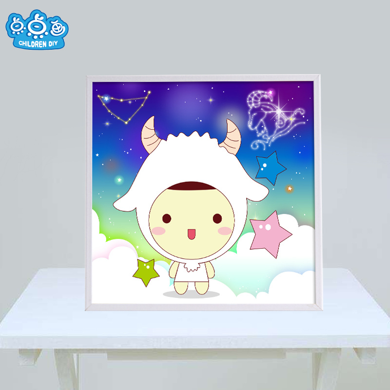 Factory Direct Wholesale New Children DIY Handcraft Sticker Promotion Kids Girl Boy Gift T-038