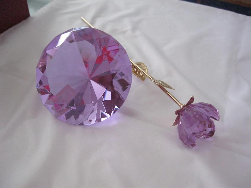 Pink Crystal Wedding Favors (JDH-041) with Beautiful Shape