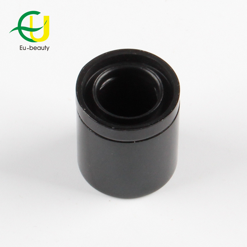 Aluminum Plastic Black Perfume Cap