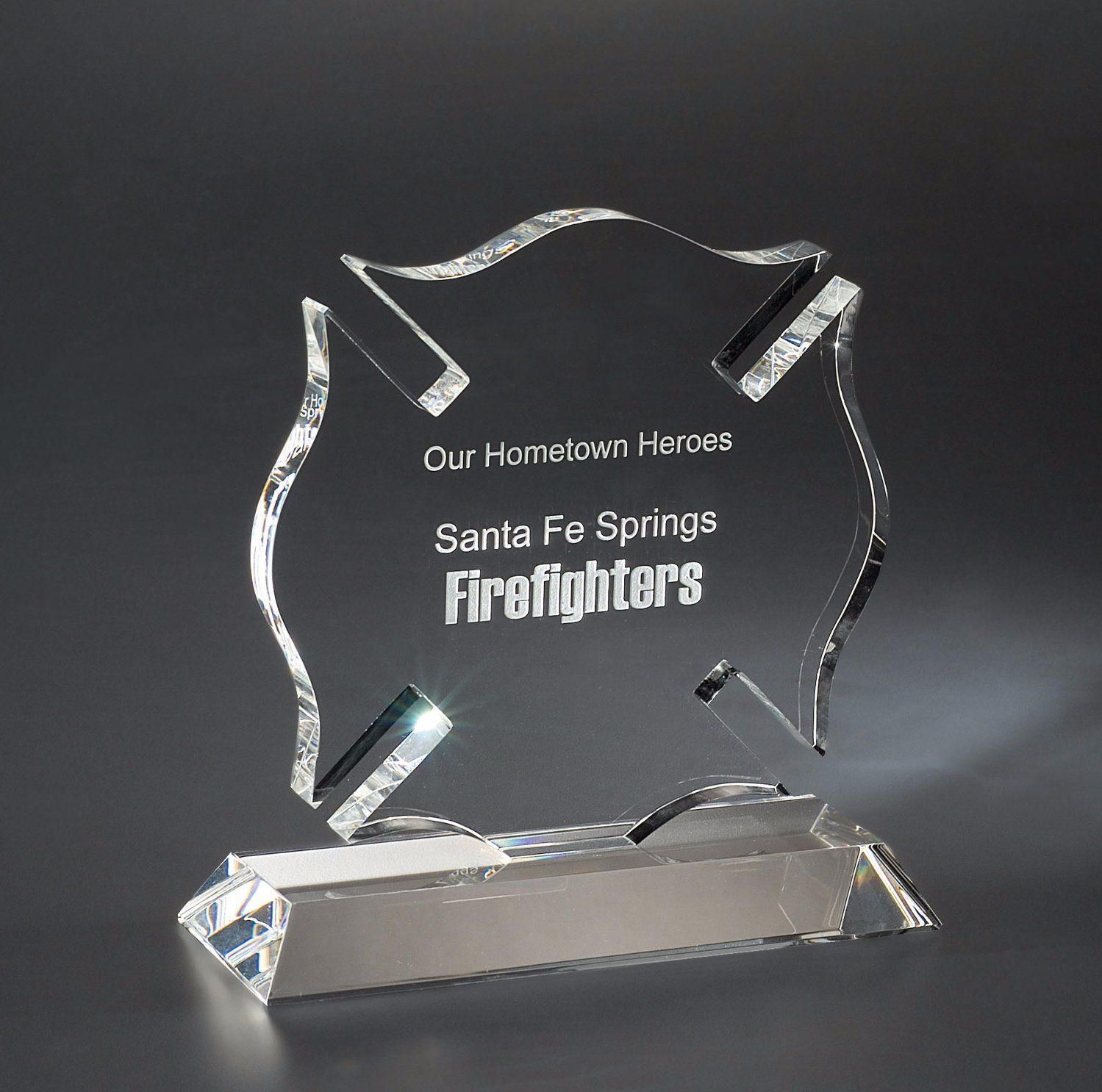Helmsman Crystal Trophy