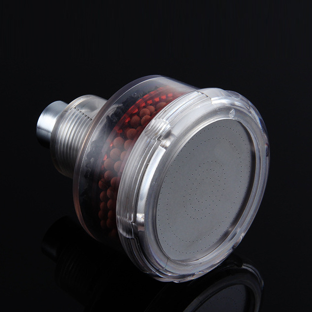 4 Inch Wall Mounted Overhead High Pressure Ionic Filtration Shower Head for Bath Room Faucet