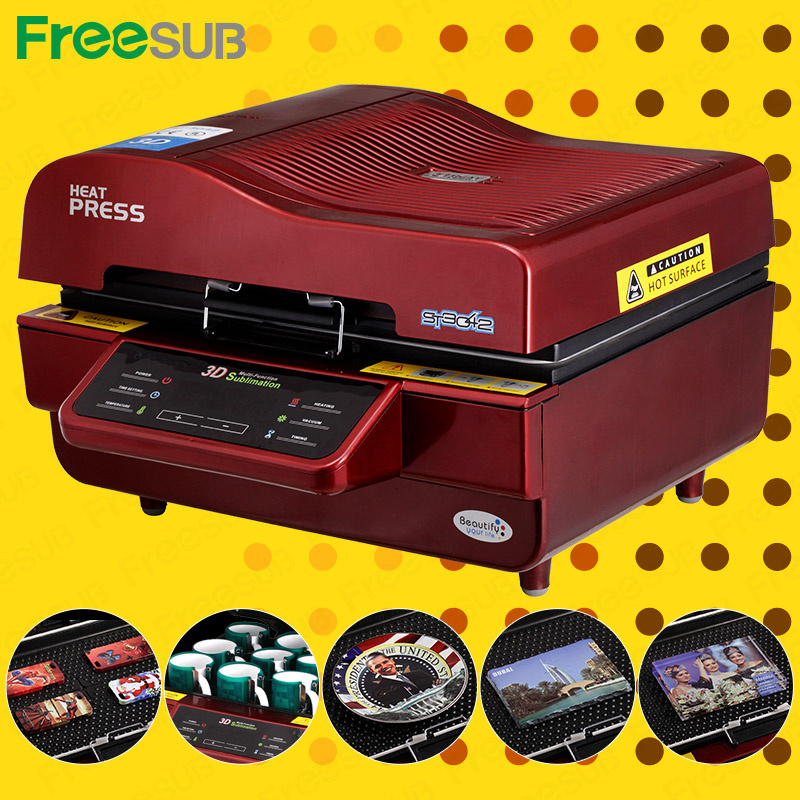 Sunmeta Automatic 3D Sublimation Heat Transfer Machine (ST-3042)