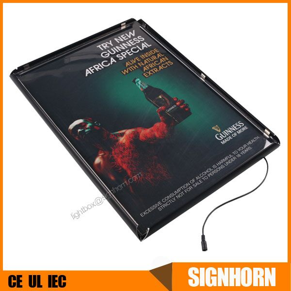 Wall Mounted Poster Snap Frame