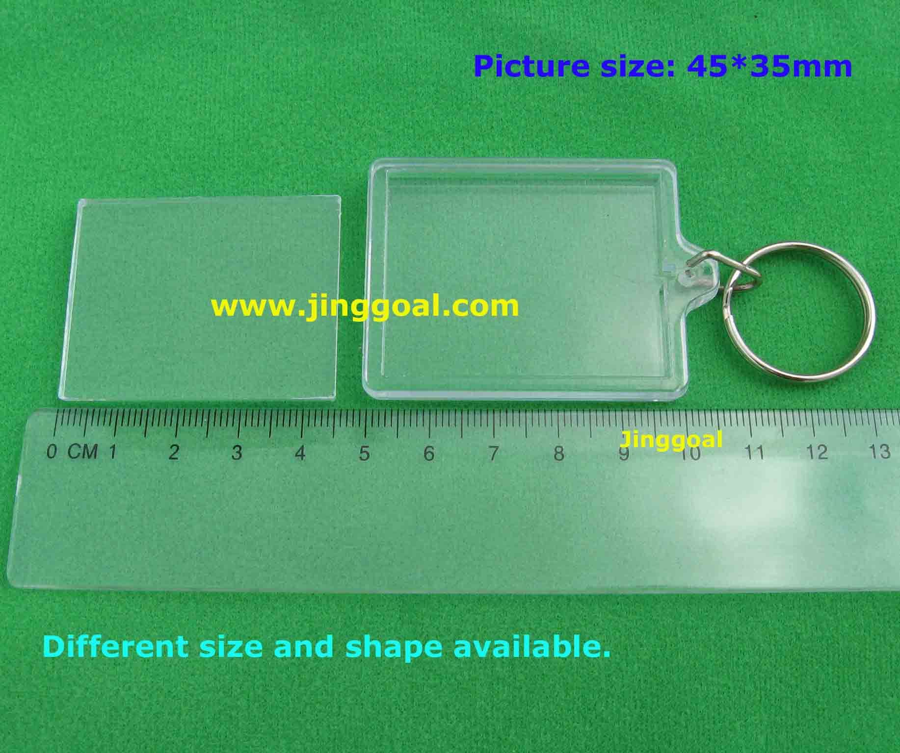 Blank Acrylic Keyring (JP926)
