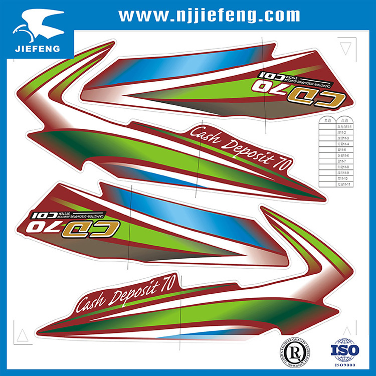 Waterproof Free-Designed Motorcycle ATV Sticker