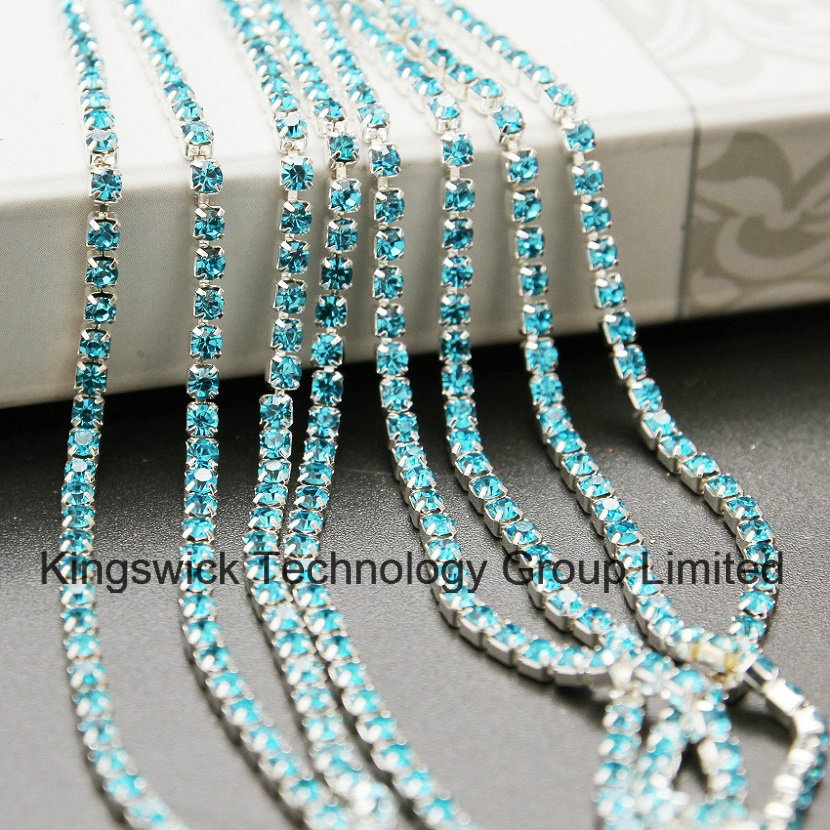 Sew on Crystal Rhinestone Wholesale Cup Chain