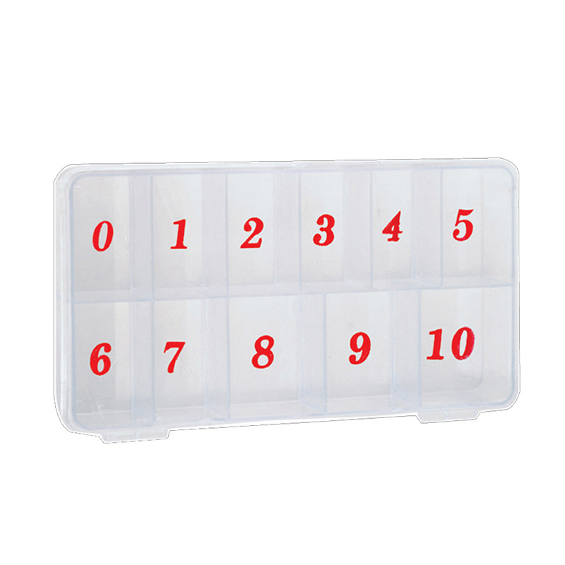 Artificial Nails Box Container for Nail Art Care Beauty Tool