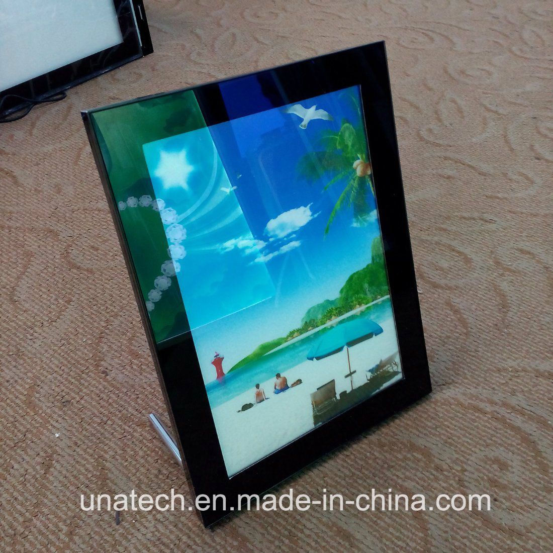 Magnetic Crystal LED Strip Indoor Media Backlit Film PP Paper Light Box Billboard