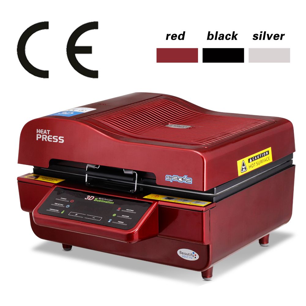 Multi-Function 3D Vacuum Sublimation Heat Transfer Machine (ST-3042)