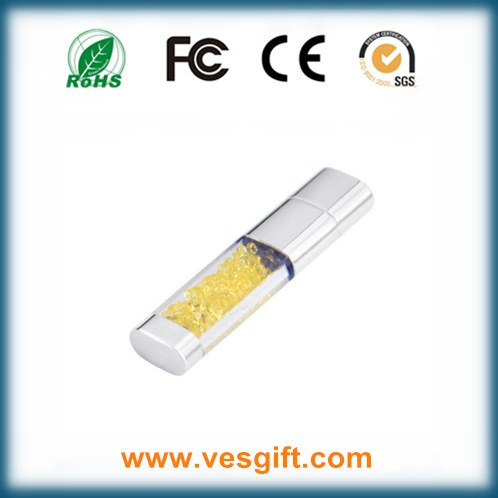 New Gift Custom Crystal USB Flash Stick 8GB Pen Drive