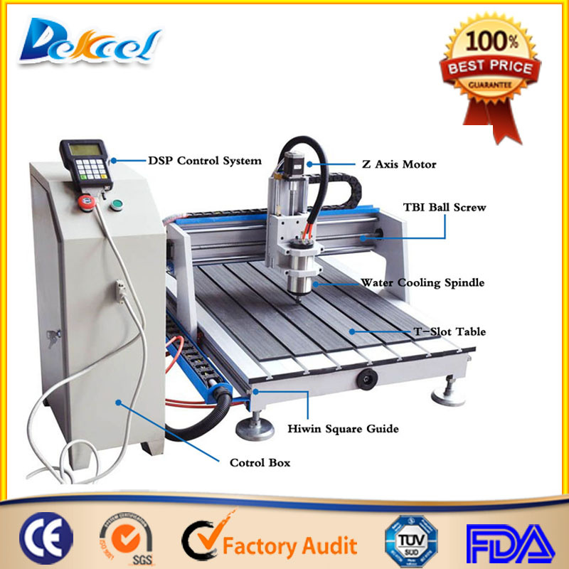 6090 Small CNC Router Engraving Machine for 3D Wood Relief Price