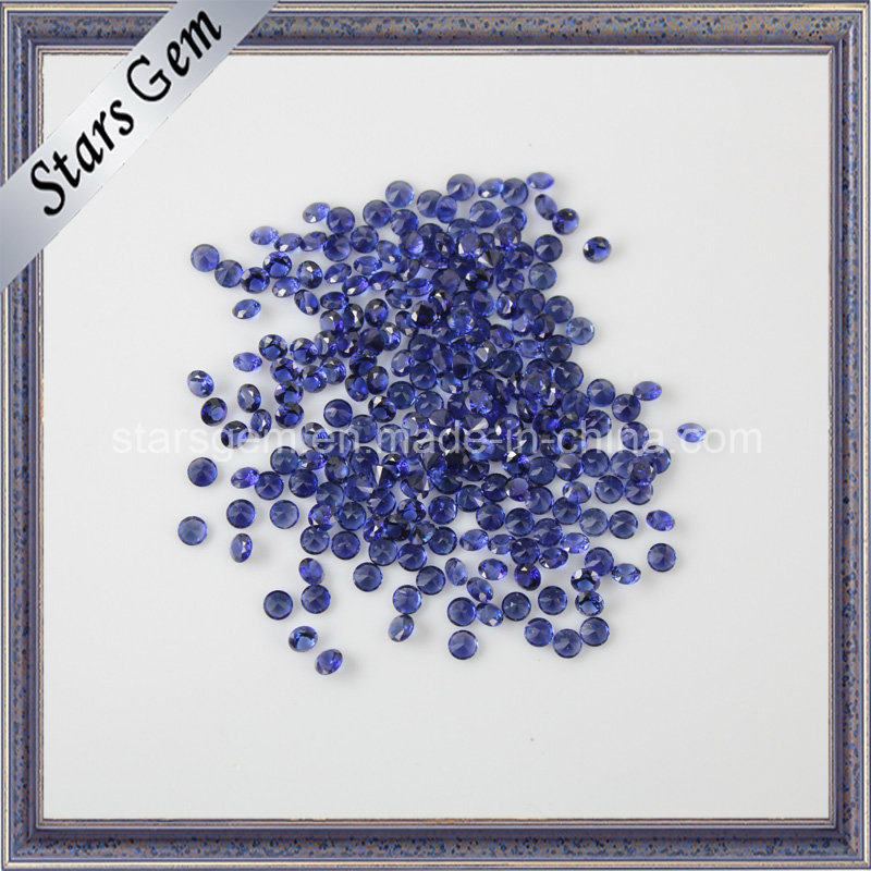 Round Shape 34# Sapphire Corundum Stone