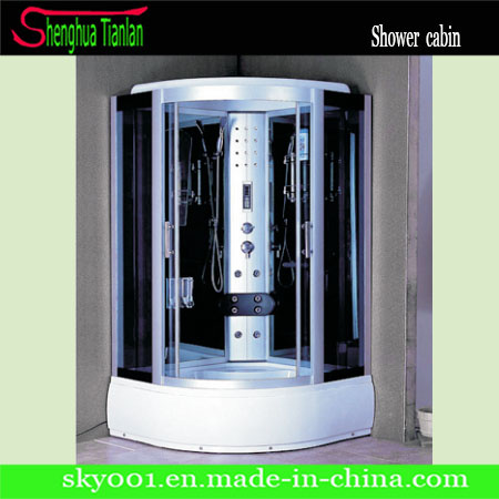 Quadrant Sliding Glass Touch Screen Modular Computerized Steam Shower Cabin (TL-8848)